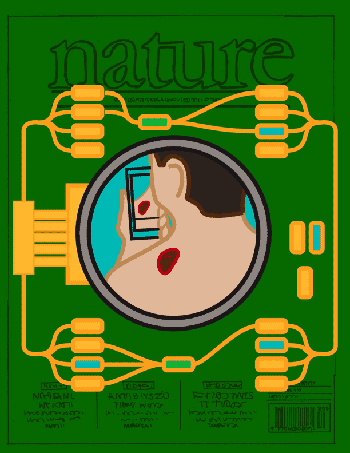 Sketch of concept 2 with a few colors